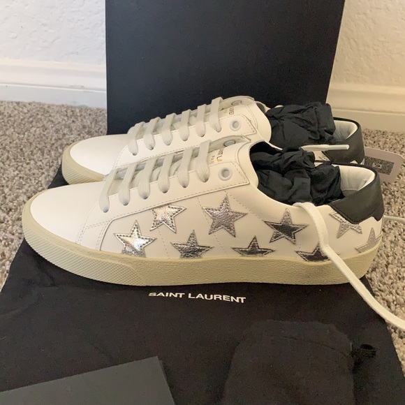 SOLD- New in box Saint Laurent sneakers size 37/7 - Picture 2 of 10